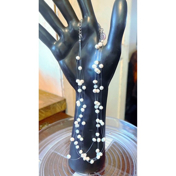 Lia Sophia Pearlette 15”-18” Necklace - Picture 1 of 6